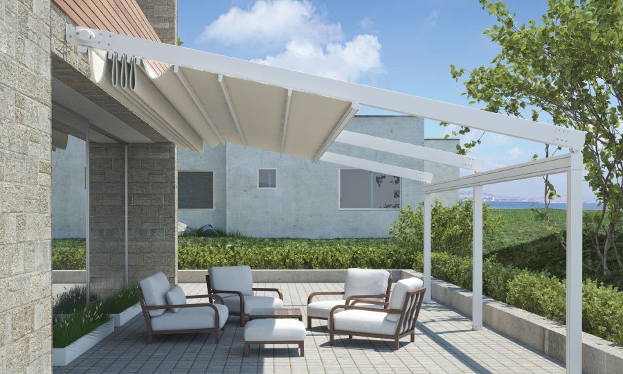 RETRACTABLE PERGOLAS
